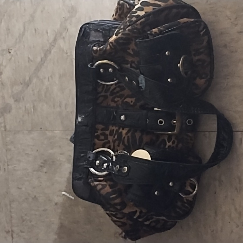 Leopard Print Women's Hand Bag